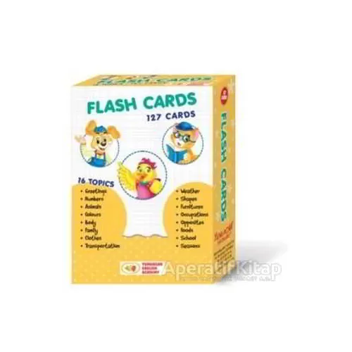 Flash Cards 127 Cards - Yumurcak Yayınları