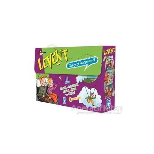 Levent Türkiyeyi Geziyorum - 5 (5 Kitap Takım) - Timaş Çocuk