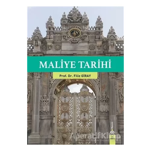 Maliye Tarihi - Filiz Giray - Dora Basım Yayın