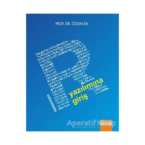 R Yazılımına Giriş - Özlem İlk - Detay Yayıncılık