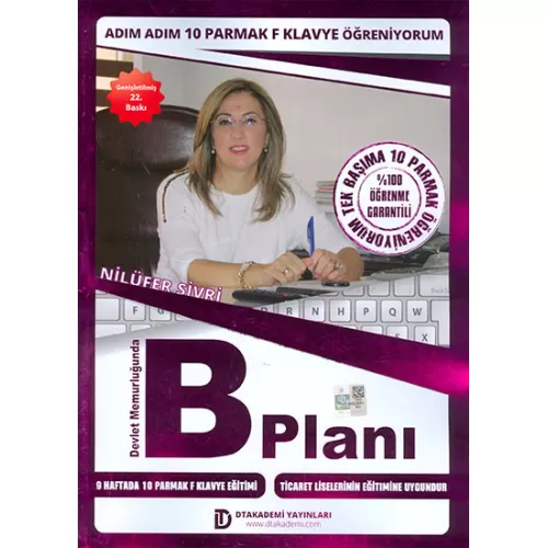 Devlet Memurluğunda B Planı 10 Parmak F Klavye DT Akademi Yayınları