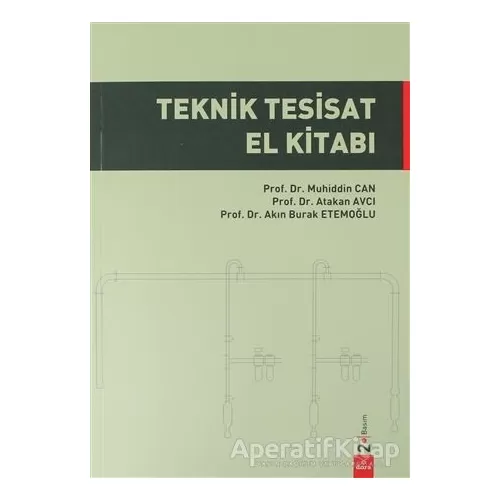 Teknik Tesisat El Kitabı - Muhiddin Can - Dora Basım Yayın