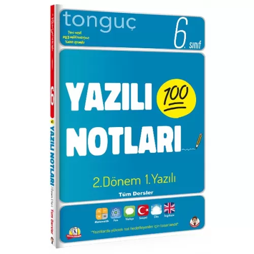 Tonguç 6.Sınıf Yazılı Notları 2.Dönem 1.Yazılı