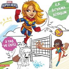 Marvel Super Hero Adventures - İlk Boyama Kitabım Captaın Marvel