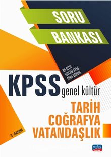 KPSS Genel Kültür - Tarih - Coğrafya - Vatandaşlık Soru Bankası