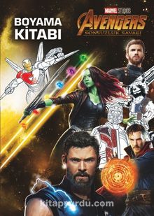 Marvel Avengers Sonsuzluk Savaşı Boyama Kitabı