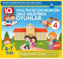 Okul Öncesi Çocuklar İçin IQ Zeka Geliştiren Oyunlar 4 (4-7 Yaş)