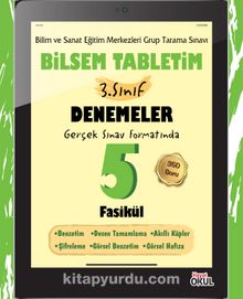 Bilsem Tabletim 3. Sınıf Denemeler 5 Fasikül