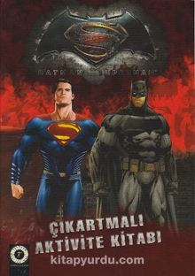Batman ve Superman Çıkartmalı Aktivite Kitabı
