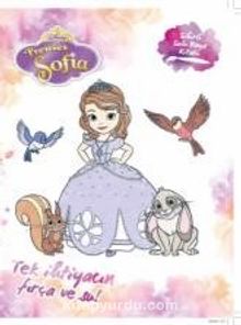 Disney Prenses Sofia Sihirli Sulu Boya Kitabı
