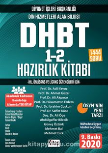 DHBT 1-2 Hazırlık Kitabı İHL ve Önlisans Öğrencileri İçin