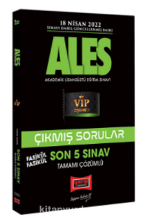 2022 ALES Son 5 Sınav Tamamı Çözümlü Fasikül Fasikül Çıkmış Sorular