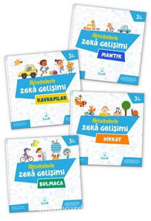 Aktivitelerle Zeka Gelişimi Serisi (4 Kitap)