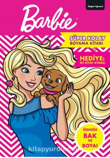Barbie Süper Kolay Boyama Kitabı
