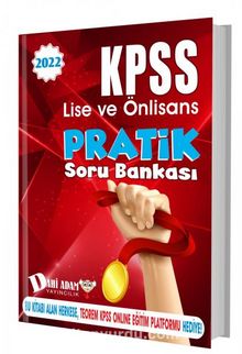 2022 KPSS Lise ve Ön Lisans Pratik Soru Bankası