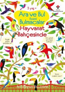 Ara ve Bul Resimli Bulmacalar - Hayvanat Bahçesinde